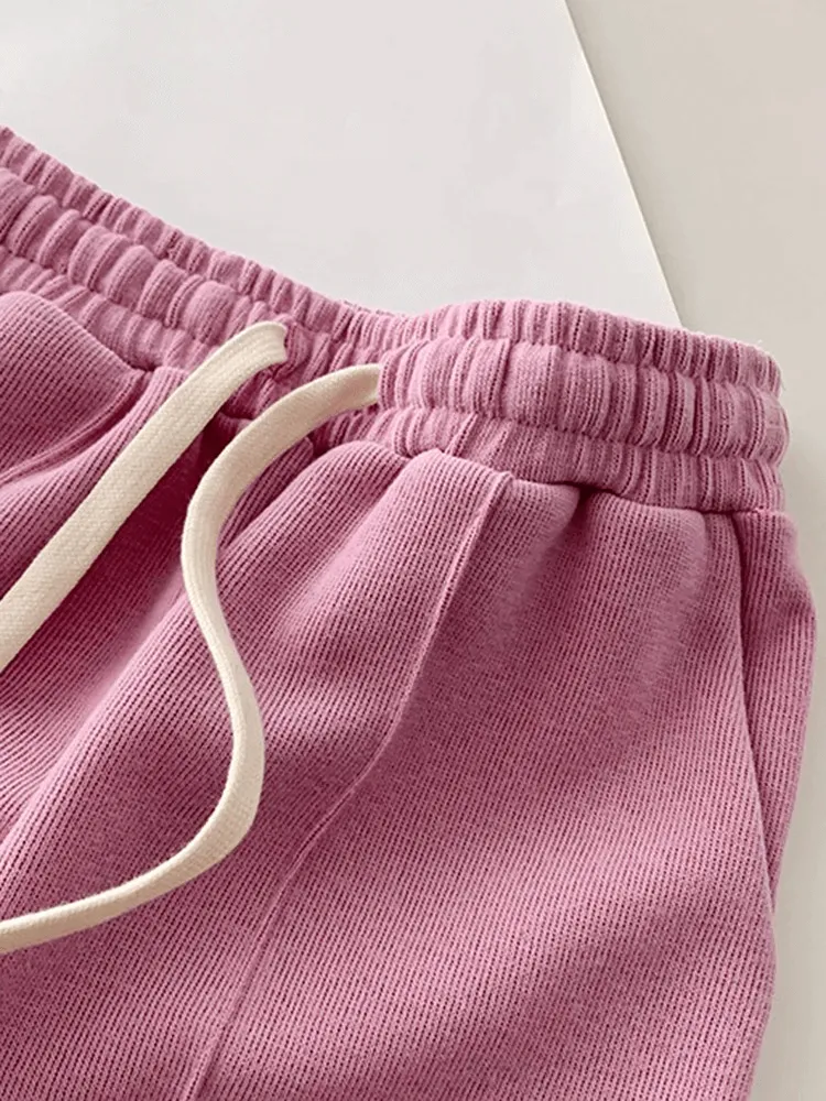 Stylish Women's Shorts With High Waist and Side Pockets - SF0181