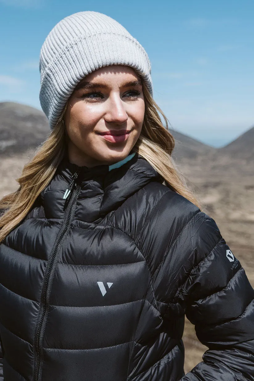 Summit – Women’s Packable Down Filled Insulated Jacket - Jet Black