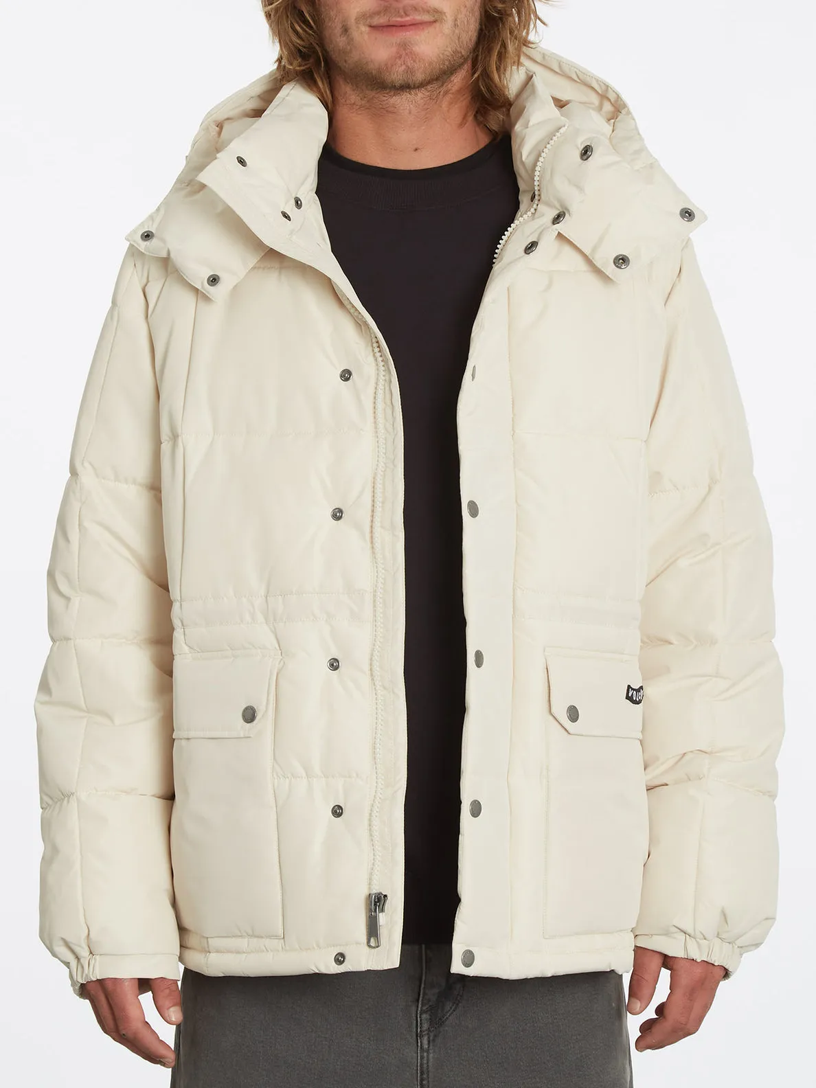 SUPERSTONER 5K JACKET - WHITECAP GREY