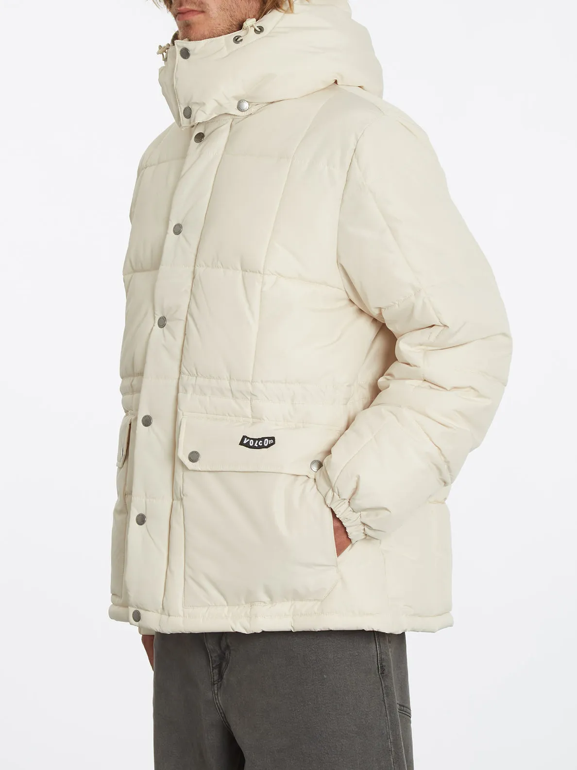 SUPERSTONER 5K JACKET - WHITECAP GREY