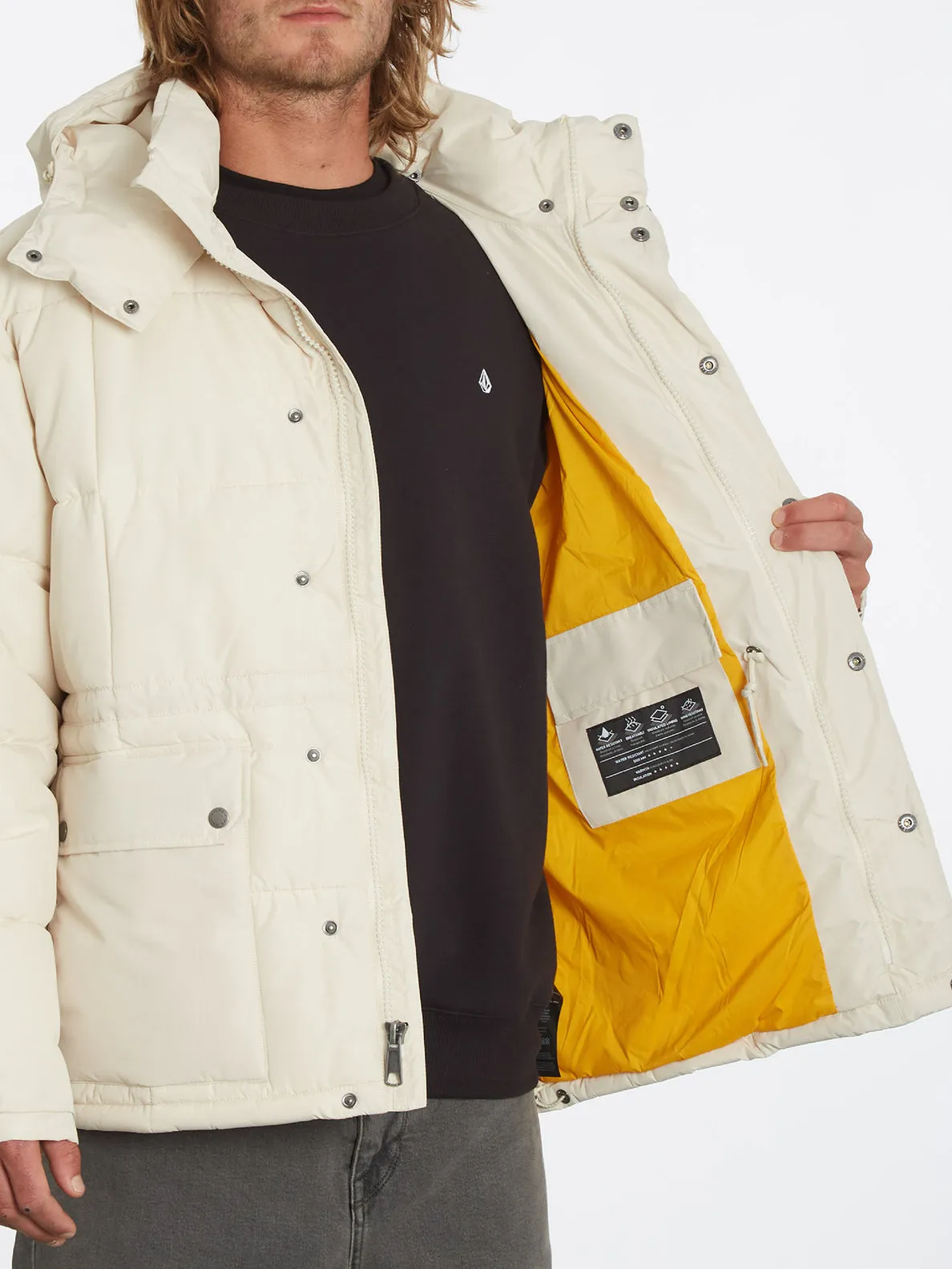 SUPERSTONER 5K JACKET - WHITECAP GREY