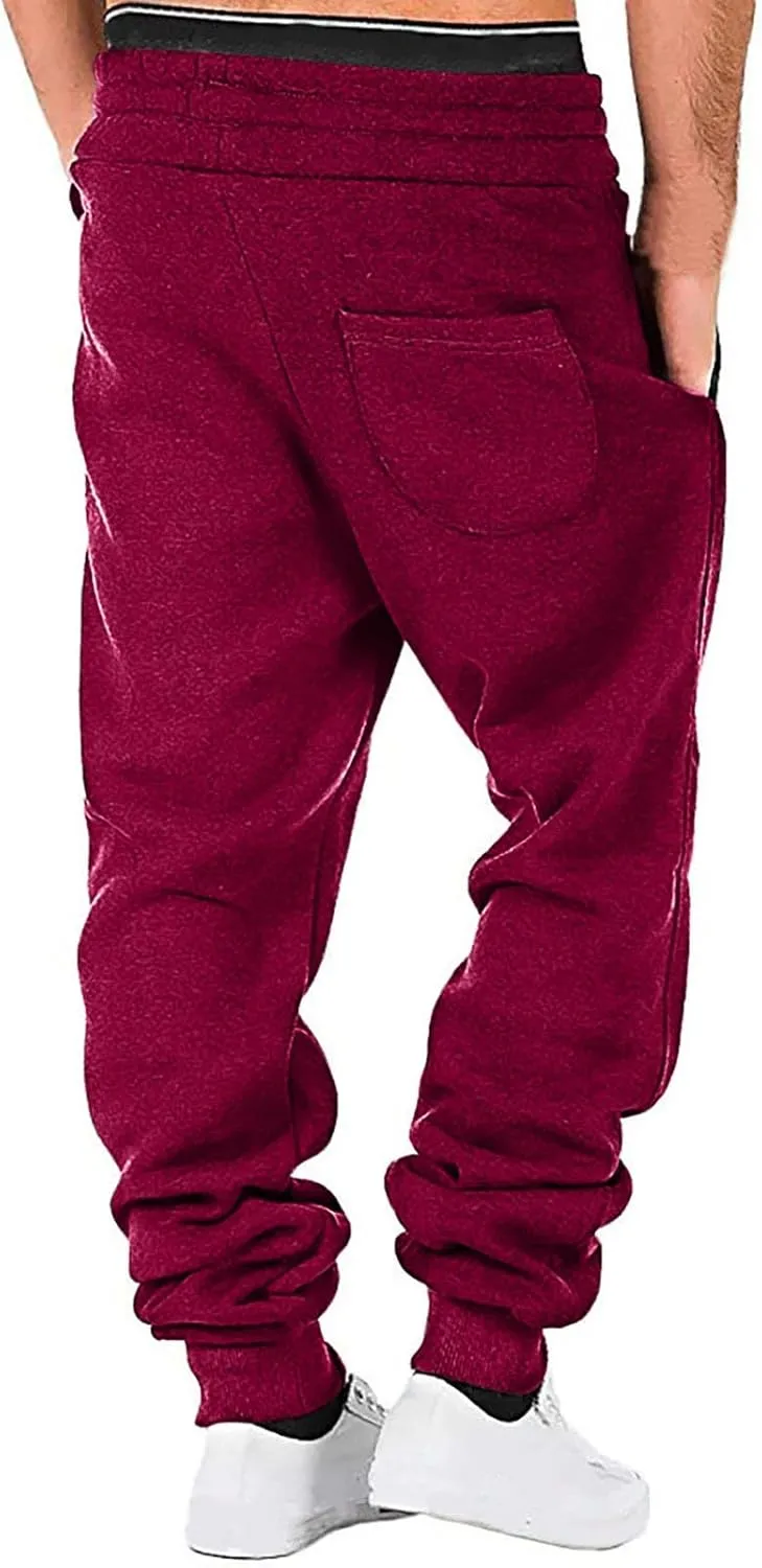 Sweatpants for Men Big and Tall Baggy Relaxed Fit Joggers Casual Athletic Gym Sweat Pants Fashion Workout Cargo Pants