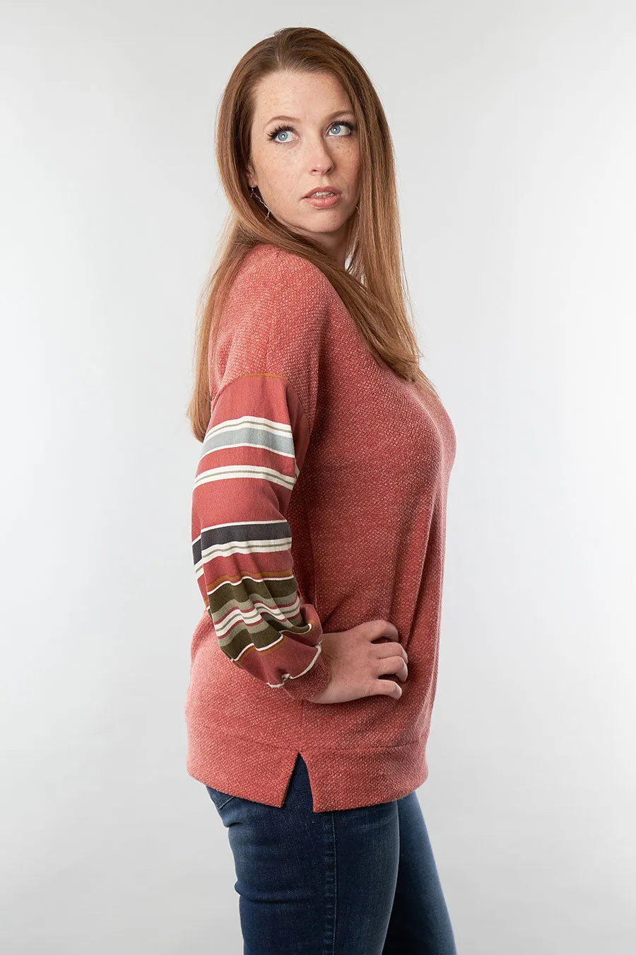 Tell Me About It Long Sleeve Top