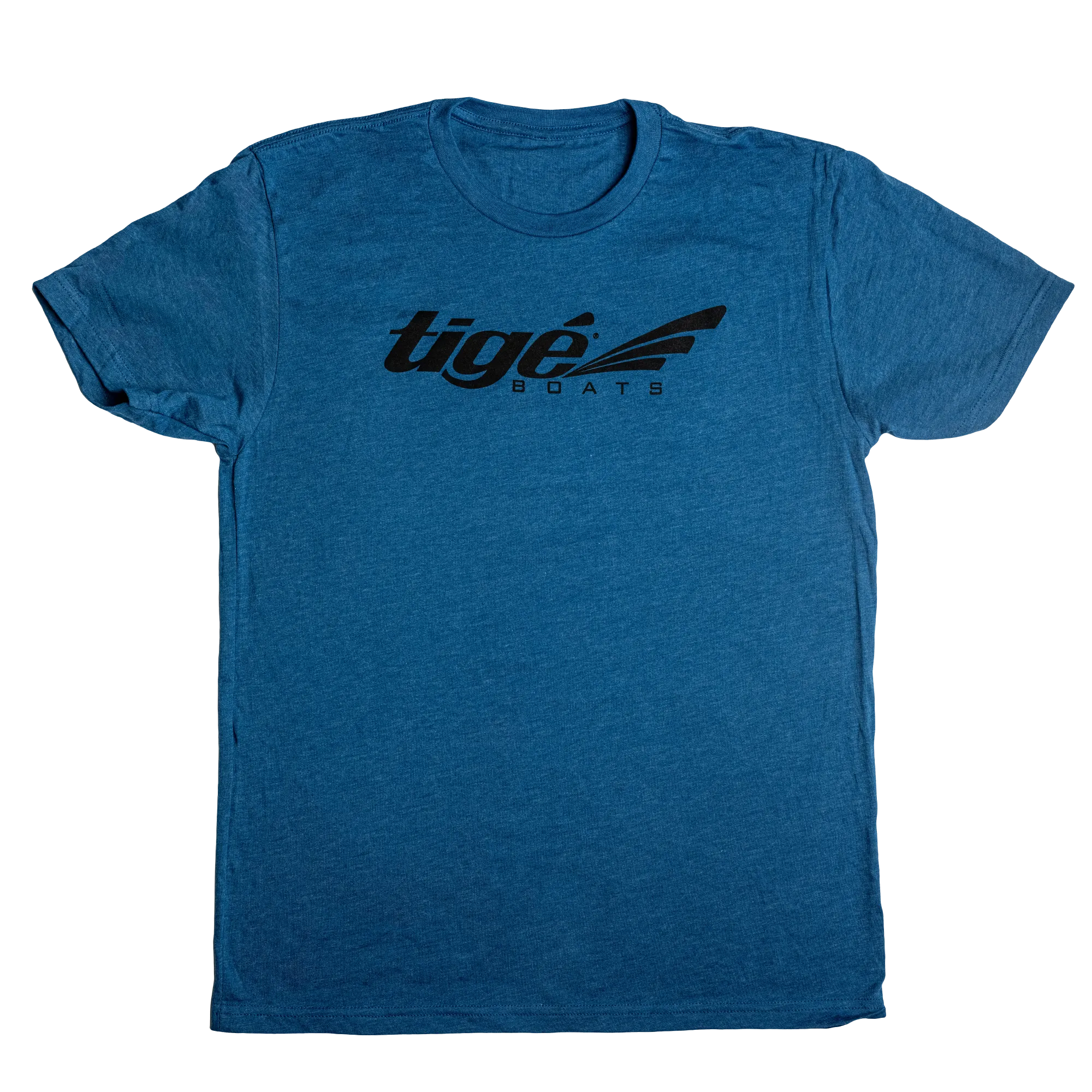 Tige Logo Tee - Blue w/Black Logo