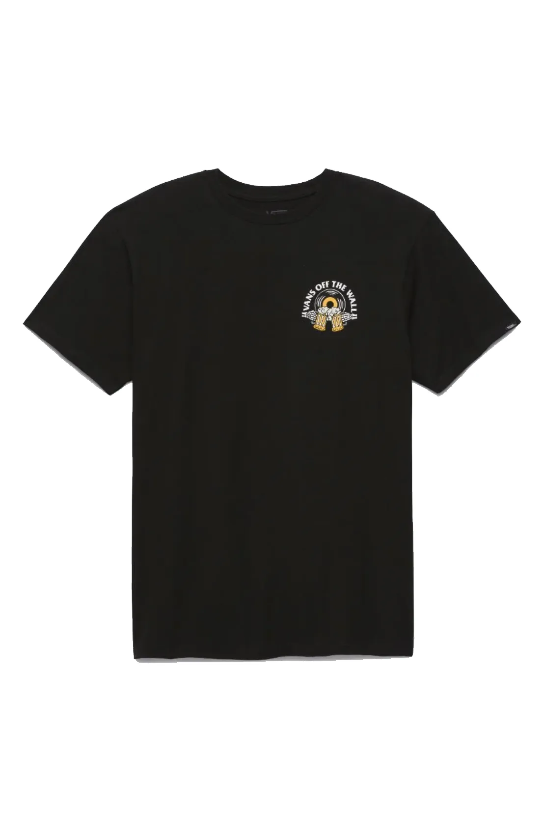 VANS BREW BROS TUNES TEE - BLACK