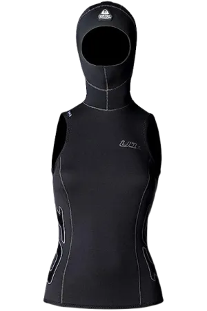 Waterproof 2/5mm Women's Hooded Vest