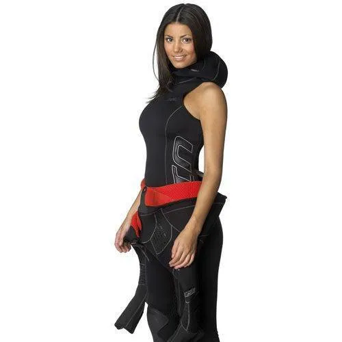 Waterproof U1 2/5mm HAVS Hooded Vest - Womens