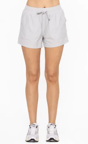 Women's Athleisure Shorts With Drawstring