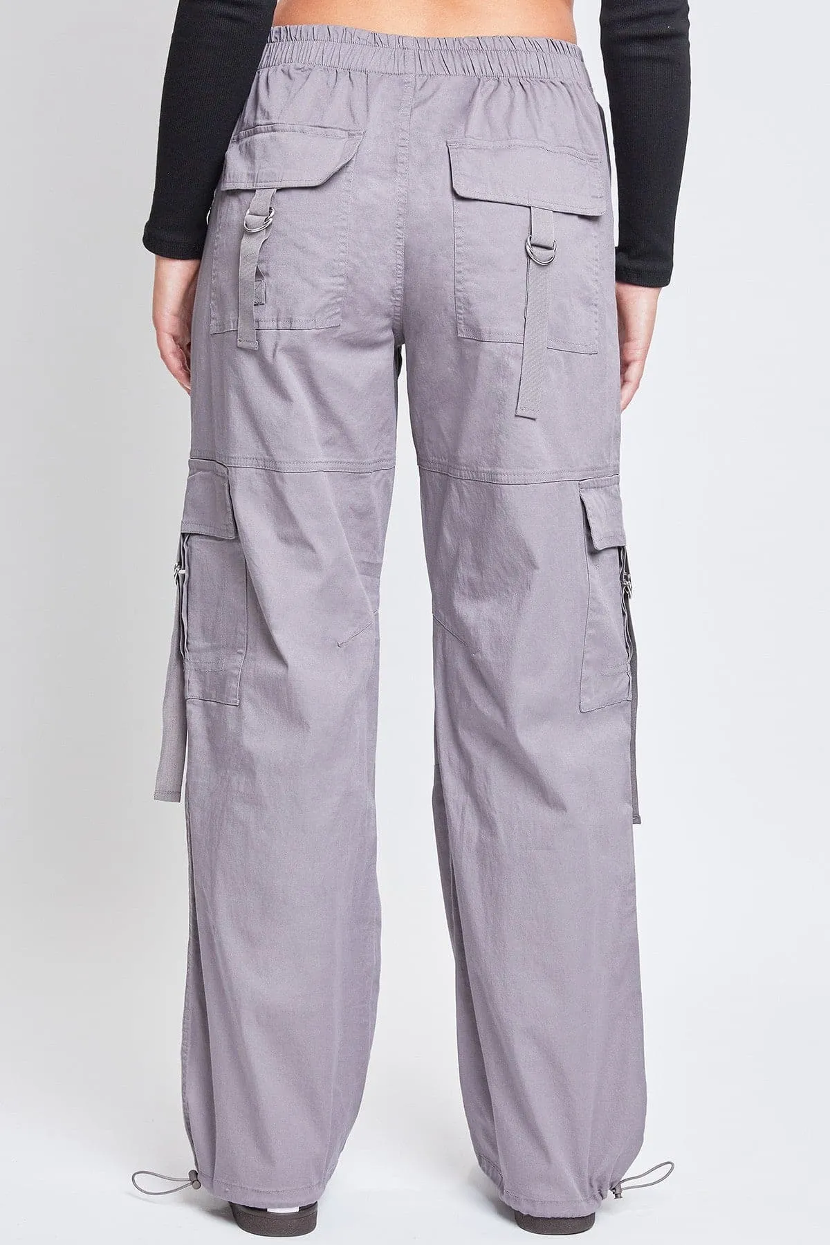 Womens Relaxed Fit Ring Cargo Pants