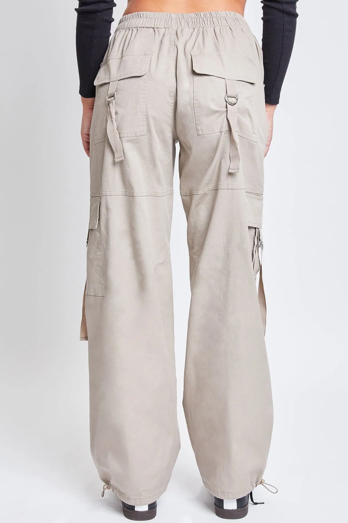 Womens Relaxed Fit Ring Cargo Pants