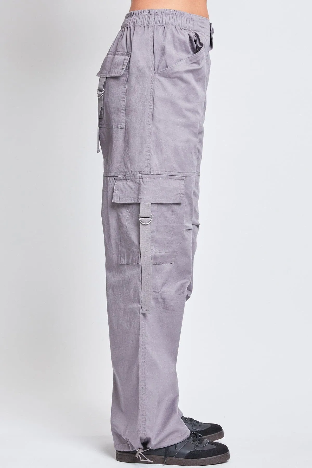 Womens Relaxed Fit Ring Cargo Pants