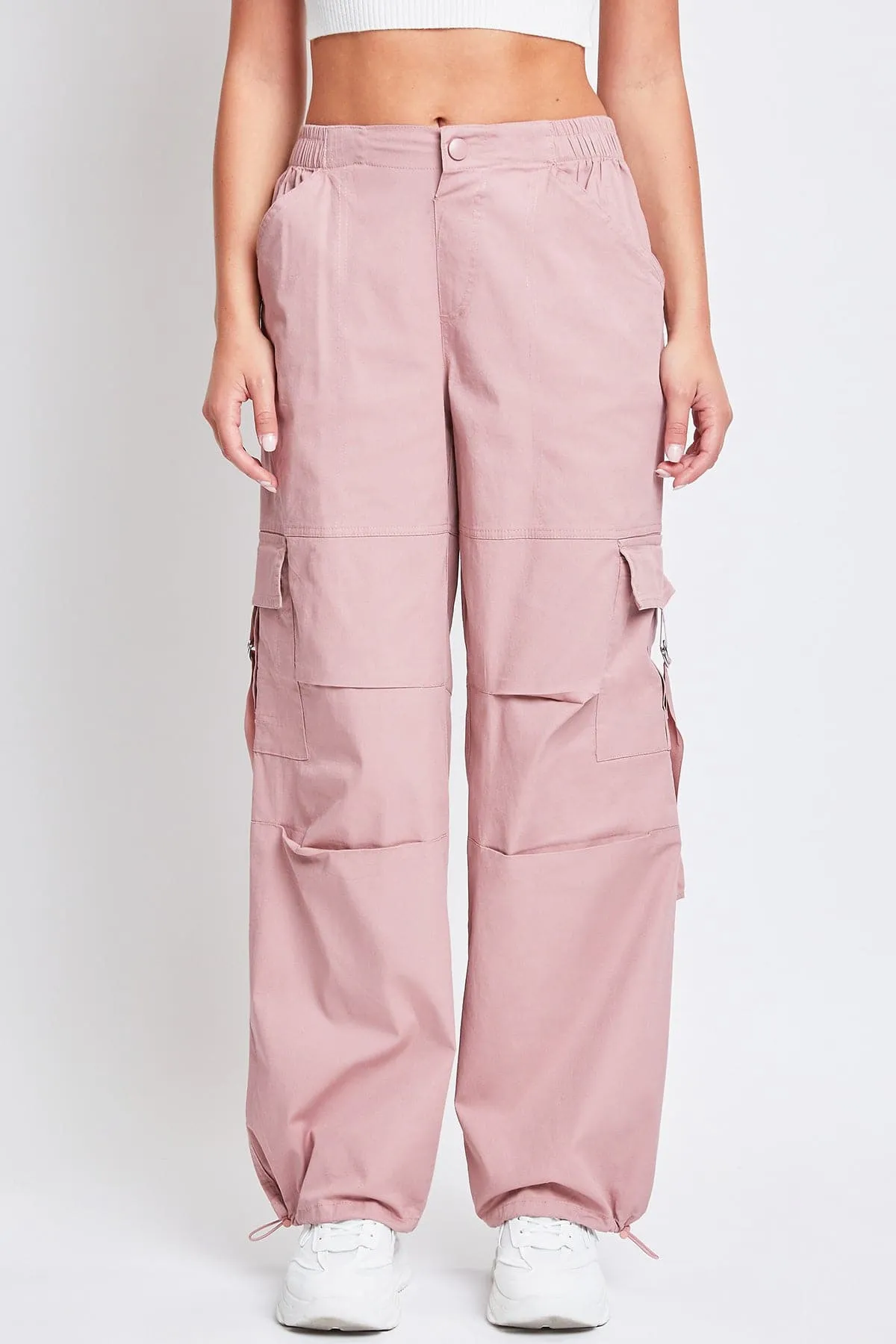 Womens Relaxed Fit Ring Cargo Pants