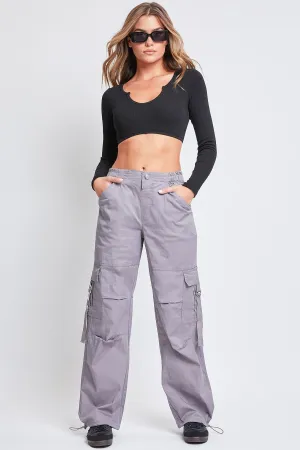Womens Relaxed Fit Ring Cargo Pants
