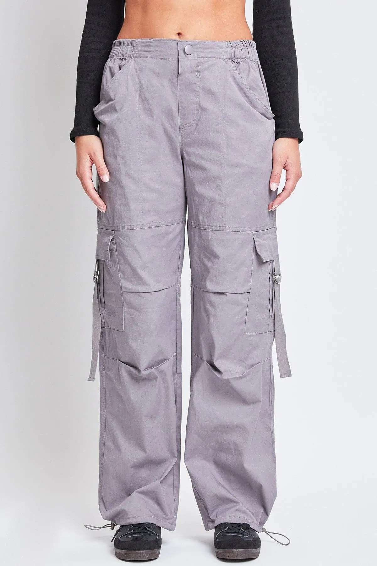 Womens Relaxed Fit Ring Cargo Pants