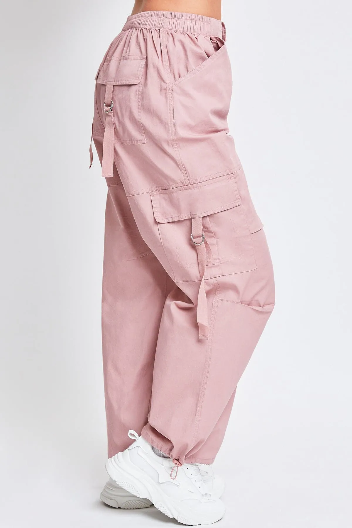 Womens Relaxed Fit Ring Cargo Pants
