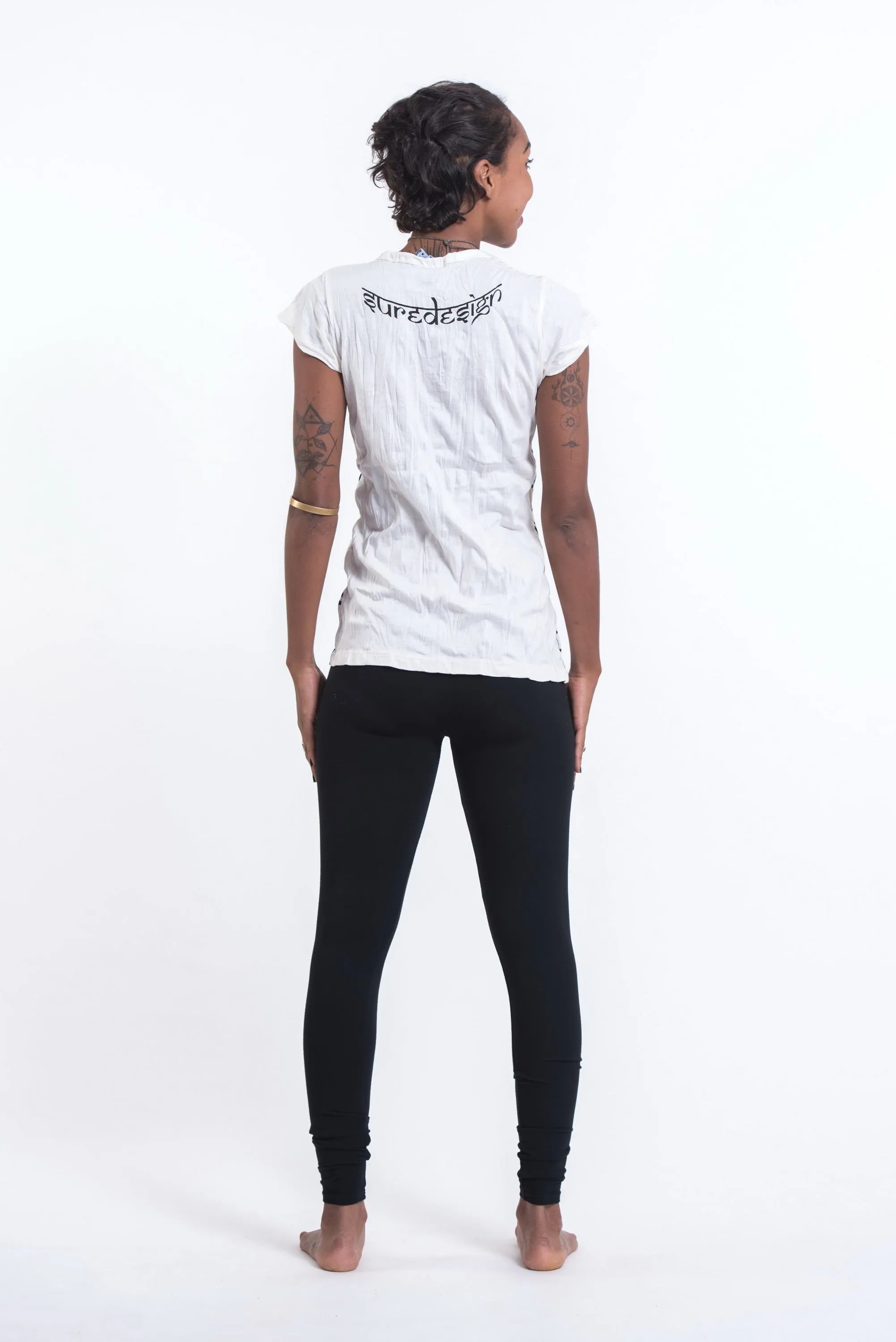 Womens Shanti Ganesh T-Shirt in White